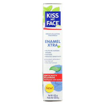 Kiss My Face Enamel Extra Toothpaste - 4.5 oz.