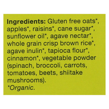 Made Good Granola Minis - Apple Cinnamon - Case of 6 - 3.4 oz. Made Good Granola Minis - Apple Cinnamon - Case of 6 - 3.4 oz.