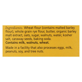 Effie's Homemade Cookies - Walnut - Case of 12 - 7.2 oz. Effie's Homemade Cookies - Walnut - Case of 12 - 7.2 oz.