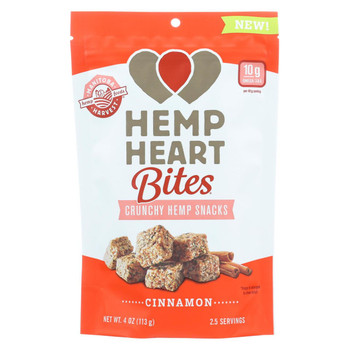 Manitoba Harvest Hemp Heart Bites - Cinnamon - 4 oz - Case of 12