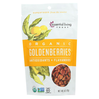 Essential Living Foods Golden berries - Antioxidant and Flavonoid's - Case of 6 - 6 oz. Essential Living Foods Golden berries - Antioxidant and Flavonoid's - Case of 6 - 6 oz.