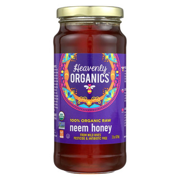 Heavenly Organics Honey - Neem - Case of 6 - 22 oz.