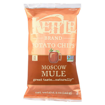 Kettle Brand Potato Chips - Moscow Mule - Case of 15 - 5 oz.