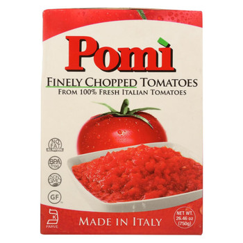 Pomi Tomatoes Tomatoes - Finely Chopped - 26.46 oz Pomi Tomatoes Tomatoes - Finely Chopped - 26.46 oz
