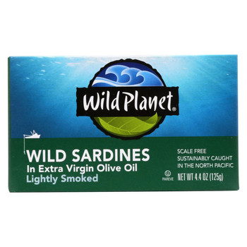 Wild Planet Wild Sardines - Extra Virgin Olive Oil - 4.4 oz