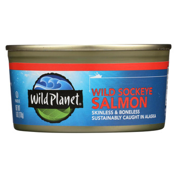 Wild Planet Wild Salmon - Sockeye - 6 oz