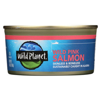 Wild Planet Wild Salmon - Pink - 6 oz