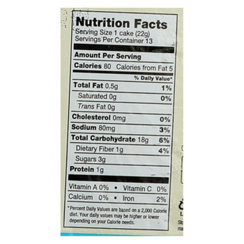 Lundberg Family Farms Organic Rice Cakes - Salted Caramel - Case of 12 - 10 oz Lundberg Family Farms Organic Rice Cakes - Salted Caramel - Case of 12 - 10 oz