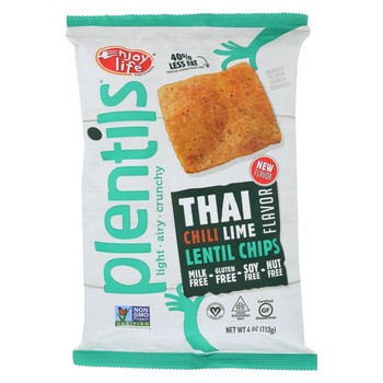 Enjoy Life - Lentil Chips - Thai Chili Lime - Case of 12 - 4 oz Enjoy Life - Lentil Chips - Thai Chili Lime - Case of 12 - 4 oz