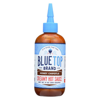 Blue Top Creamy Hot Sauce - Honey Chipotle - Case of 6 - 9 oz.