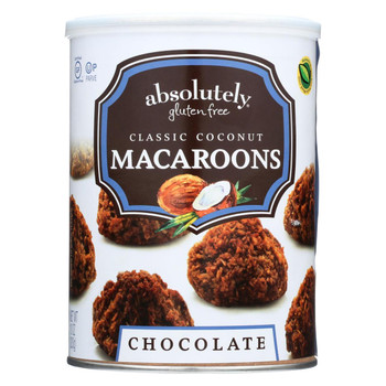 Absolutely Gluten Free Macaroons - Chocolate - Clasc - Case of 6 - 10 oz Absolutely Gluten Free Macaroons - Chocolate - Clasc - Case of 6 - 10 oz