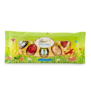 Lindt - Chocolate Milk Bugs and Bees 5pck - Case of 16-1.7 oz
