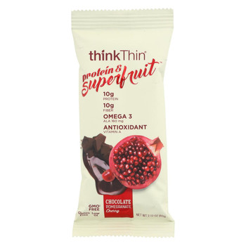 Think! Thin Protein & Superfruit - Chocolate Pomegranate Cherry - Case of 9 - 2.1 oz