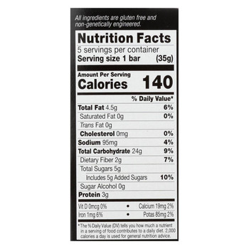 Kind Healthy Grains Bars - Cinnamon Oat - Case of 8 - 5/1.2 oz