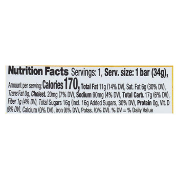 Amy's - Candy Bar - Organic - Crunchy - Case of 12 - 1.3 oz