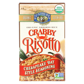 Lundberg Family Farms Organic Crabby Risotto - Case of 6 - 5.5 oz