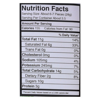 Barnana Ban Brittle - Organic - Peanut Butter - Case of 10 - 3.5 oz