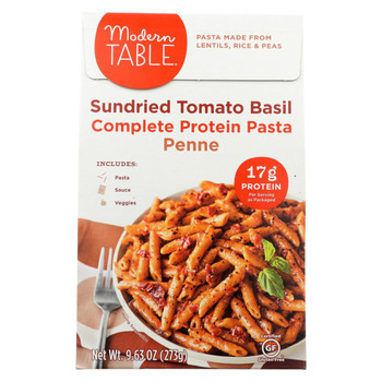 Modern Table Lentil Pasta - Meal Kit - Sundried Tomato - Case of 6 - 9.63 oz