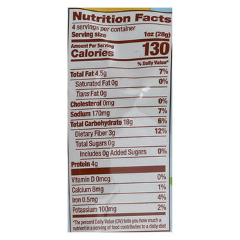 Watusee Foods Chickpeatos - Zesty Ranch - Case of 8 - 4 oz