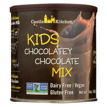 Castle Kitchen Foods Hot Chocolate - Kids Chocolately Chocolate - Case of 6 - 14 oz