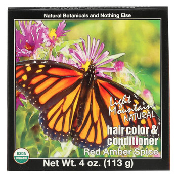 Light Mountain Color - Organic - Red Amber Spice - 4 oz Light Mountain Color - Organic - Red Amber Spice - 4 oz