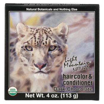 Light Mountain Color - Organic - Dark Chocolate - 4 oz Light Mountain Color - Organic - Dark Chocolate - 4 oz