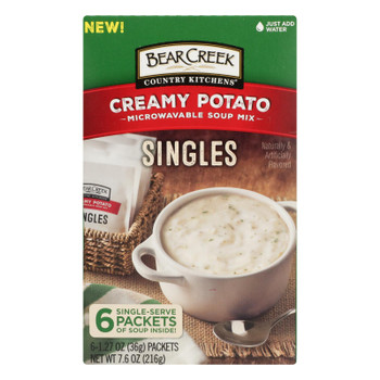 Bear Creek Soup - Single Creamy Potato - Case of 6 - 7.6 oz