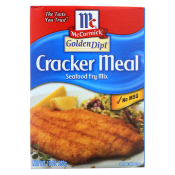 Golden Dipt - Breading - Cracker Meal - Case of 8 - 10 oz.