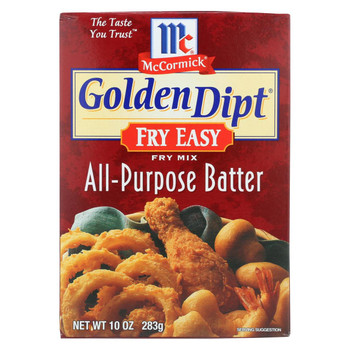 Golden Dipt - Breading - Batter Mix - Case of 8 - 10 oz.