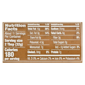 Maranatha Natural Foods Peanut Butter - Banana - Case of 6 - 12 oz