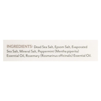 Soothing Touch Bath Salts - Peper Rosemary - Case of 6 - 8 oz