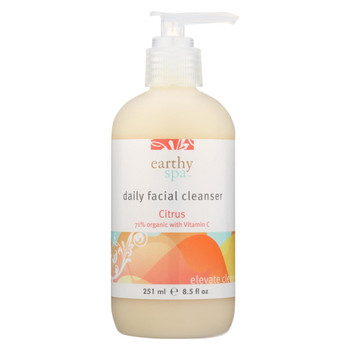 Earthy Spa Cleanser - Organic - Daily Facial - Citrus - 8.5 fl oz