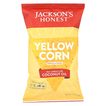 Jackson's Honest Chips - Tortilla Chips - Yellow Corn - Case of 12 - 5.5 oz.