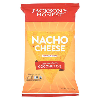 Jackson's Honest Chips - Chips - Nacho - Case of 12 - 5.5 oz.
