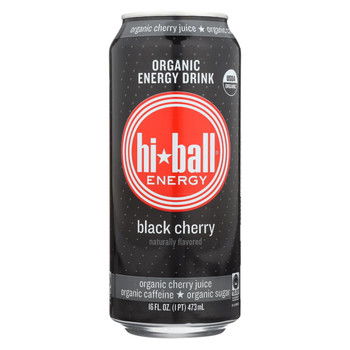 Hi Ball Energy Energy Drink - Black Cherry - Case of 1 - 8/16 fl oz.