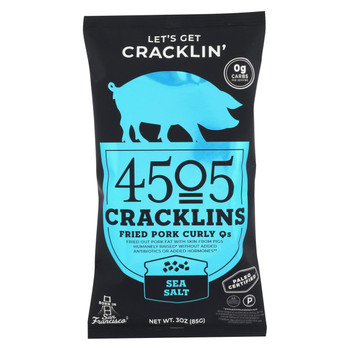 4505 - Cracklins - Sea Salt - Case of 12 - 3 oz.