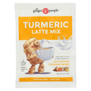 Ginger People Latte Mix - Turmeric - 10/.5 oz.
