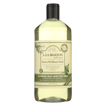 A La Maison - Liquid Hand Soap - Rosemary Mint - 33.8 fl oz. A La Maison - Liquid Hand Soap - Rosemary Mint - 33.8 fl oz.