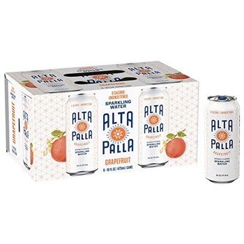 Alta Palla - Sparkling Water Grapefruit - Case of 1-8/16 fl oz.