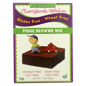 Cherrybrook Kitchen - Brownie Mix - Wheat & Gluten Free - Case of 6 - 14 oz