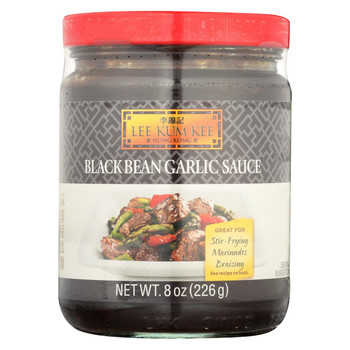 Lee Kum Kee Sauce - Black Bean Garlic - Case of 6 - 8 oz.