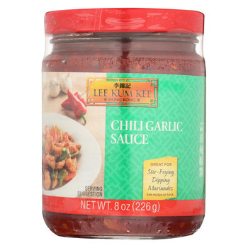 Lee Kum Kee Chili Garlic Sauce - Garlic Sauce - Case of 6 - 8 oz.