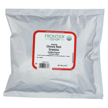 Frontier Herb Organic Roasted Chicory Root Granules - Single Bulk Item - 1LB Frontier Herb Organic Roasted Chicory Root Granules - Single Bulk Item - 1LB