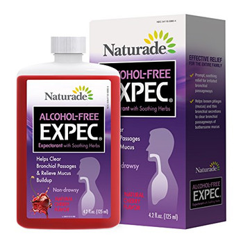 Naturade Alcohol-Free Herbal Expectorant - Natural Cherry Flavor - 4.2 oz Naturade Alcohol-Free Herbal Expectorant - Natural Cherry Flavor - 4.2 oz