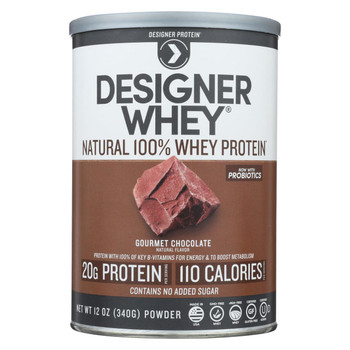 Designer Whey - Protein Powder - Chocolate - 12.7 oz