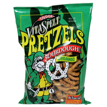 Vita-Spelt Spelt Sourdough Pretzels - Organic - Case of 12 - 7 oz.