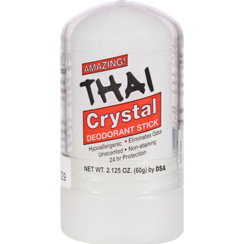 Thai Deodorant Stone Stone in Velvet Pouch - 1 Pouch Thai Deodorant Stone Stone in Velvet Pouch - 1 Pouch
