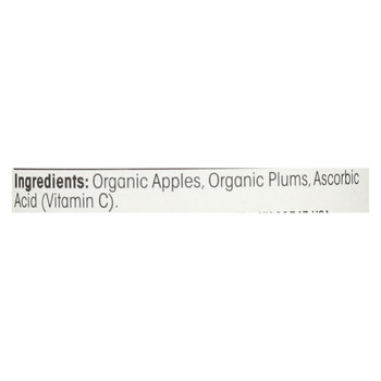 Earth's Best Organic Apples and Plums Baby Food - Stage 2 - Case of 12 - 4 oz.