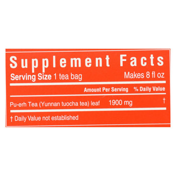 Triple Leaf Tea Cholesterid - 20 Tea Bags - Case of 6