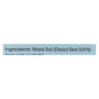 One With Nature Bath Salts - Dead Sea Mineral - Fragrance Free - 32 oz